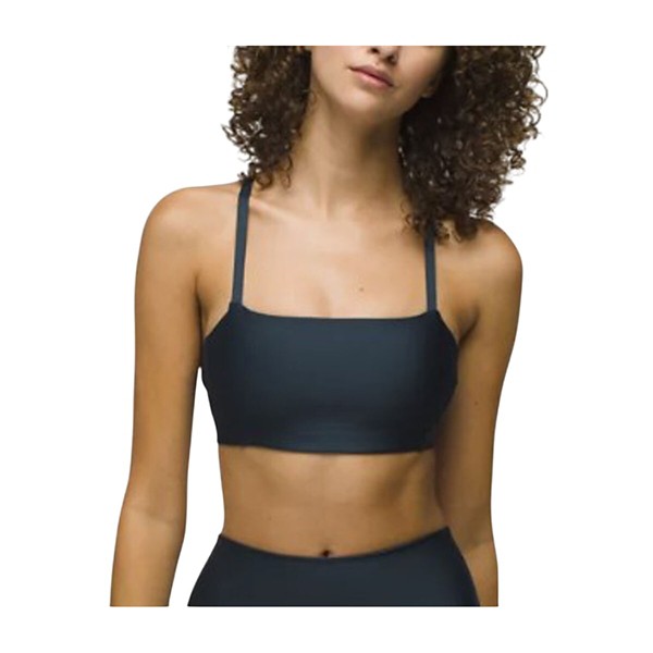 Women's prAna Sculpt Adjustable Sports Bra Small Stormy Night