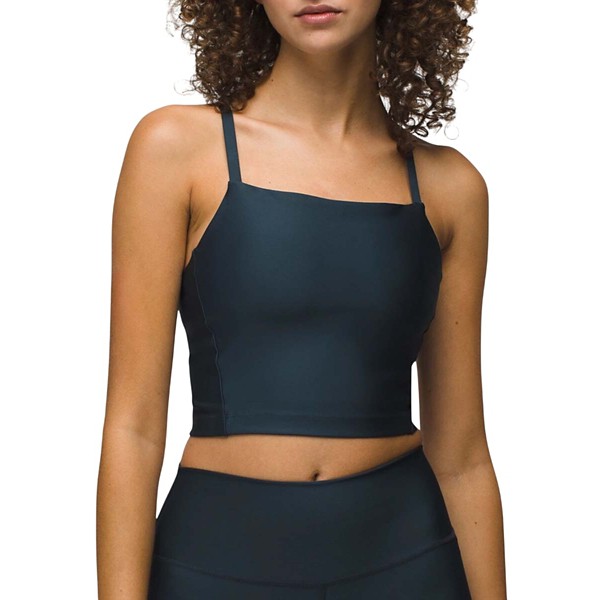 Women's prAna Sculpt Adjustable Cami Sports Bra Medium Stormy Night