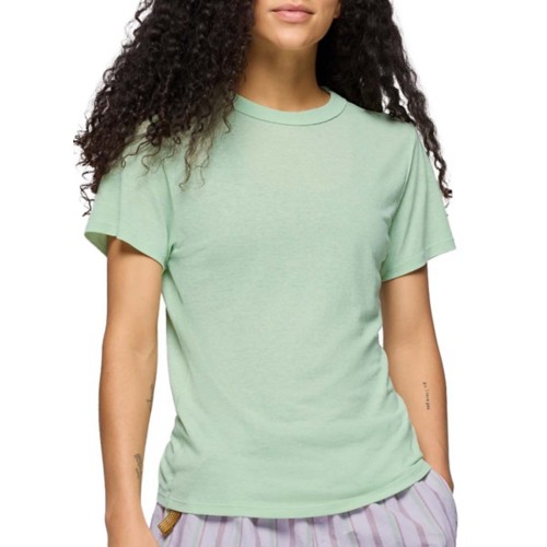 売れ筋商品|||プラーナ カットソー トップス レディース Cozy Up Short-Sleeve T-Shirt - Women's Luminous Cozy Up Short Sleeve Crew | Womens Tanks & T-Shirts | prAna