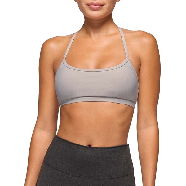 Women's prAna Heavana Every Minute Sports Bra Large Almond Heather