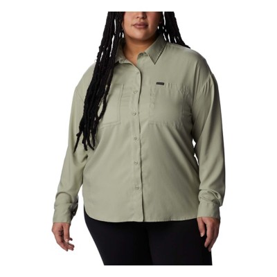 Women's Columbia Silver Ridge Utility Long Sleeve Button Up Mechanical shirt