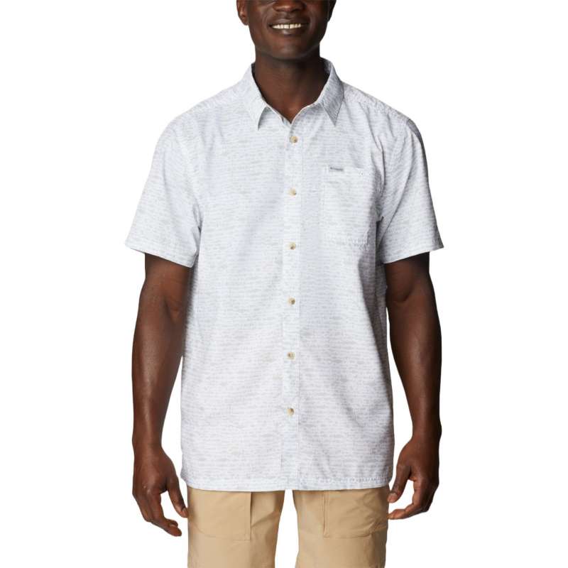 Houston Astros Columbia Slack Tide Camp Button-Up Shirt - Navy