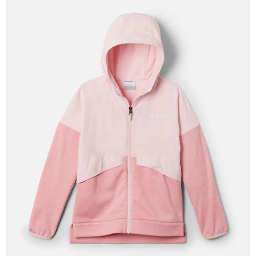 Girls' Columbia OutShield Dry Hooded Fleece Jacket