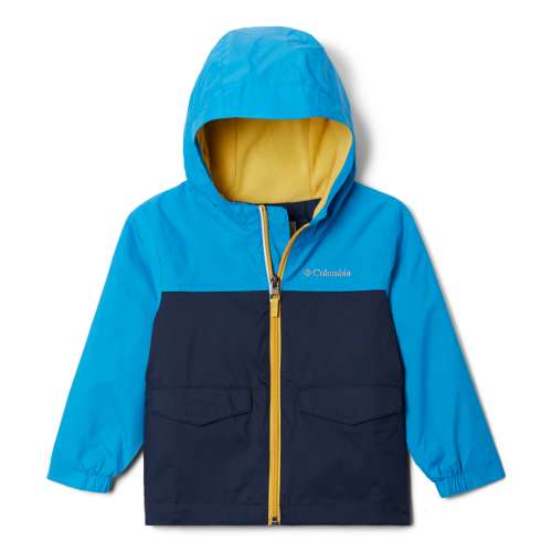 Toddler Boys' Columbia Rain-Zilla Rain pleated-detail jacket