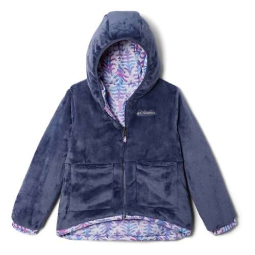 Girls' Columbia Big Fir Reversible Hooded Shell Jacket