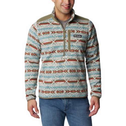 Columbia Fleece Washington Nationals 1/4 Zip Pullover Size Medium