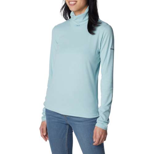 Women's Columbia Boundless Trek Ribbed Long Sleeve Turtleneck Shirt