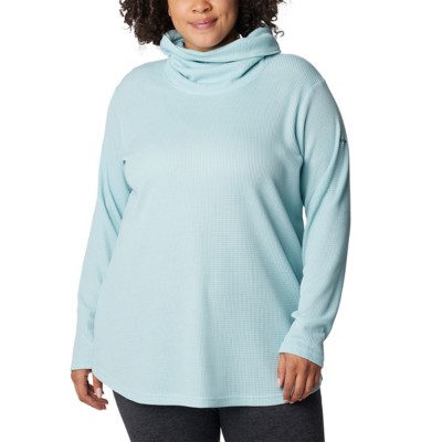 Women's Columbia Plus Size Holly Hideaway Cowl Neck Pullover Sweater
