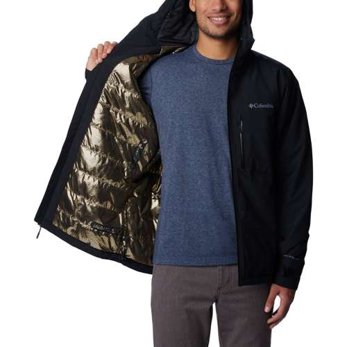 Men's Columbia Explore's Edge beigeshell 1-5 jacket