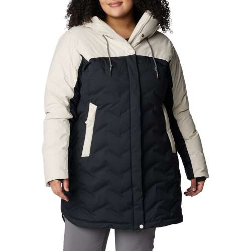 Women's Columbia Plus Size Mountain Croo II Hooded Mid Parka