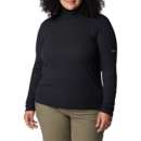 Women's Columbia Plus Size Boundless Trek Ribbed Long Sleeve Turtleneck Shirt