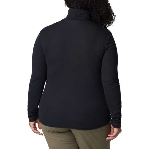 Women's Columbia Plus Size Boundless Trek Ribbed Long Sleeve Turtleneck Shirt