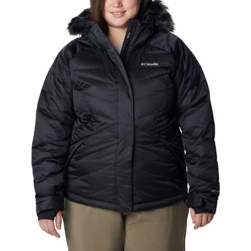 Women's Columbia Plus Size Lay D Down III Hooded Short Puffer Jacket