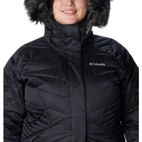 Women's Columbia Plus Size Lay D Down III Hooded Short Puffer Jacket