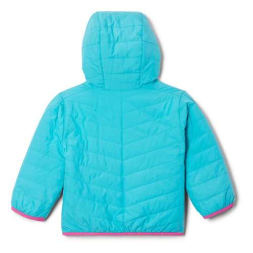 Toddler Columbia Double Trouble Reversible Hooded Mid Puffer Jacket