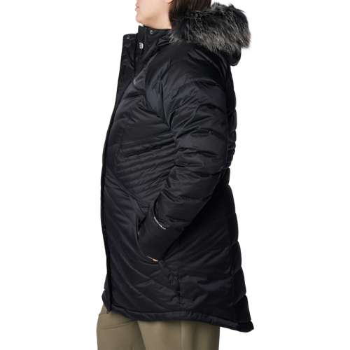 Women's Columbia Plus Size Lay D III Hooded Mid Parka