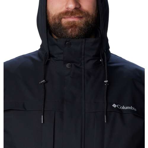 Men's Columbia Stuart Island Interchange Waterproof Hooded 3-in-1 Jacket