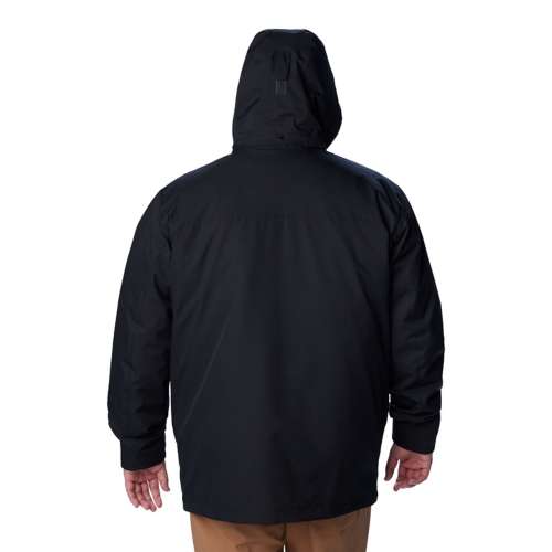 Men's Columbia Stuart Island Interchange Waterproof Hooded 3-in-1 Jacket