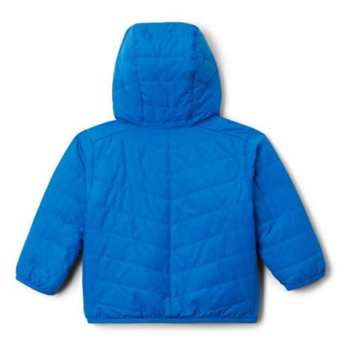 Baby Boys' Columbia Double Trouble Reversible Hooded Fleece smala jacket