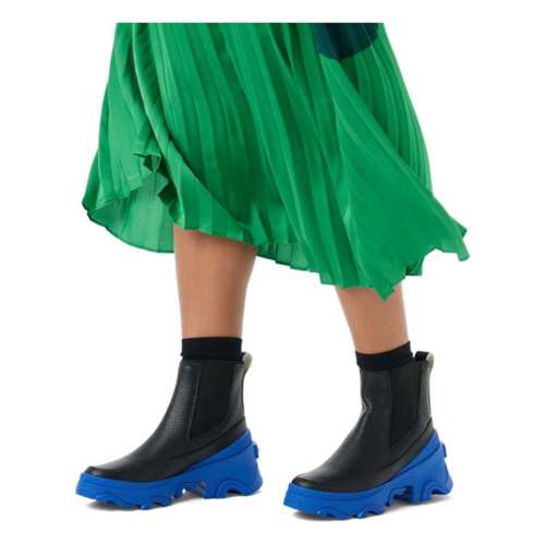 Women's SOREL Brex Waterproof Chelsea black boots