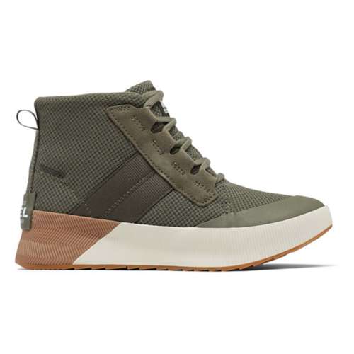 Reload Bicolor mid-cut sneakers in leather