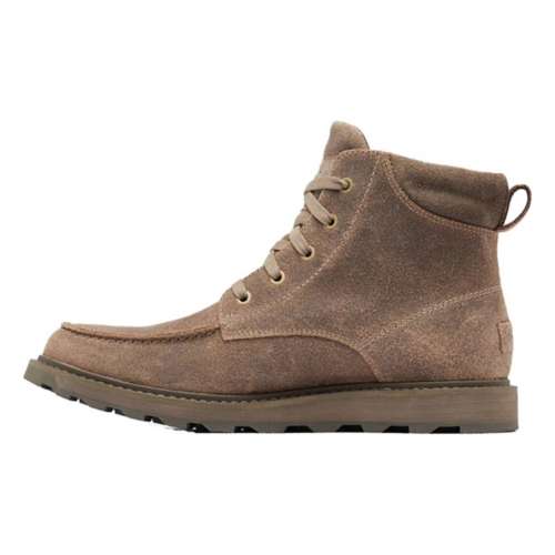 Sorel Men's Madson Moc-toe Waterproof Leather Hiker Boots In Grill/ Black, ModeSens