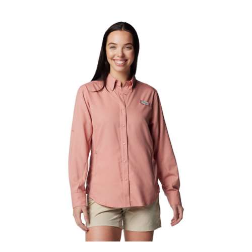 Women's Columbia PFG Tamiami II Long Sleeve Button Up Mechanical shirt