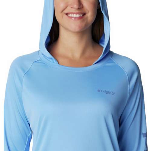 Women's Columbia PFG Tidal Hooded Long Sleeve T-Shirt