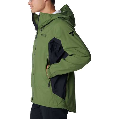 Men's Columbia Mazama Trail Rain Waterproof Hooded Shell Jacket ...