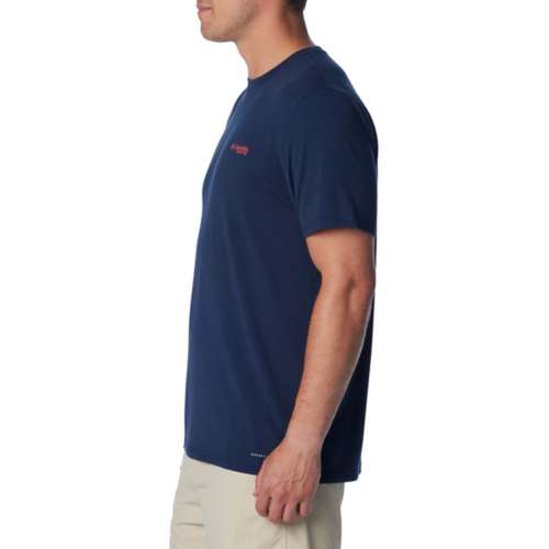 Men's Columbia PFG Fish Flag Tech T-Shirt