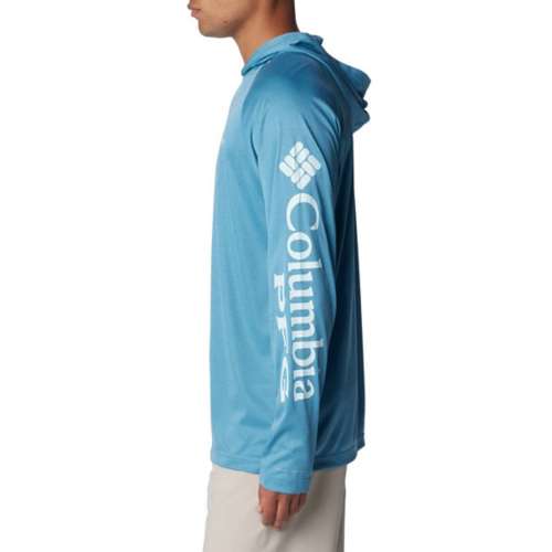 Men's Columbia Terminal Tackle™ Heather Hoodie Long Sleeve Hooded T-Shirt