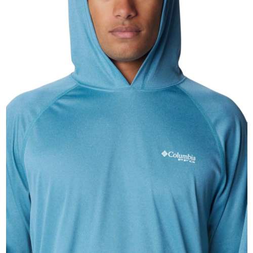 Columbia Men's Terminal Tackle Heather Hoodie - XL - Blue