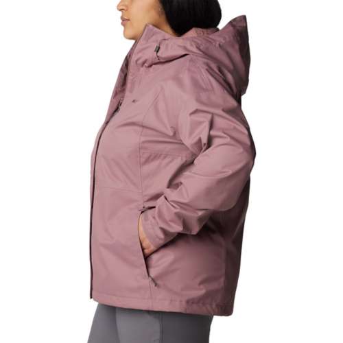 Women's Columbia Plus Size Hikebound Rain Jacket