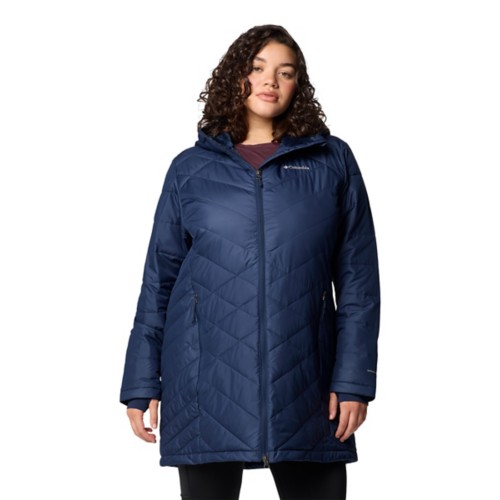 Women's Columbia Plus Size Heavenly Long Hooded Parka - Primary Image