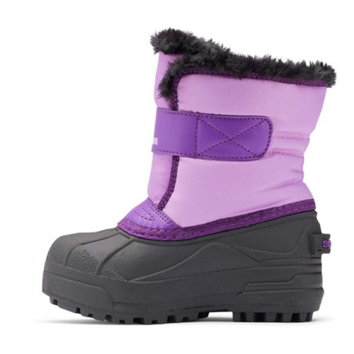 Sorel Snow Commander Boot Little Girls Gumdrop Purple Violet 10.0