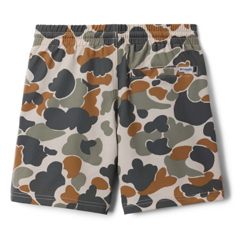 Boys' Columbia PFG Rambler Printed Hybrid Shorts