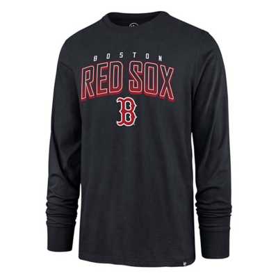 Boston Red Sox Red Long Sleeve B Logo Shirt