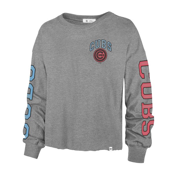 47 Brand Women's Chicago Cubs Parkway Ultra Max Long Sleeve Shirt product image