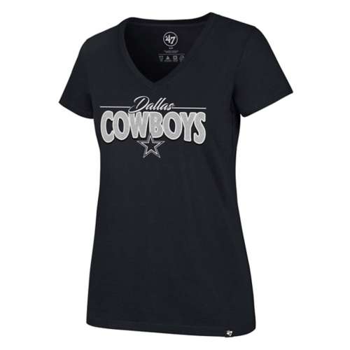 Dallas Cowboys 47 Brand Women's Glimmer T-Shirt  Dallas shirts, Dallas  cowboys shirts, 47 brand