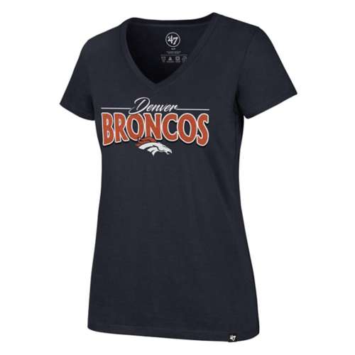 47 Brand Women's Denver Broncos Ultra Rival Glimmer T-Shirt
