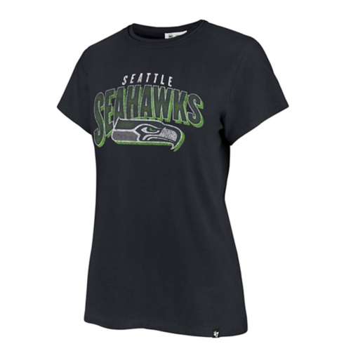 Seattle Seahawks , NFL Team Apparel, Womens Long sleeve flannel t-shirt  (Small)