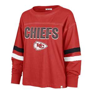 Lids Kansas City Chiefs '47 Women's Statement Long Sleeve T-Shirt - White