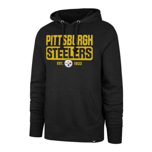 47 Brand Pittsburgh Steelers Headline Box Out Hoodie