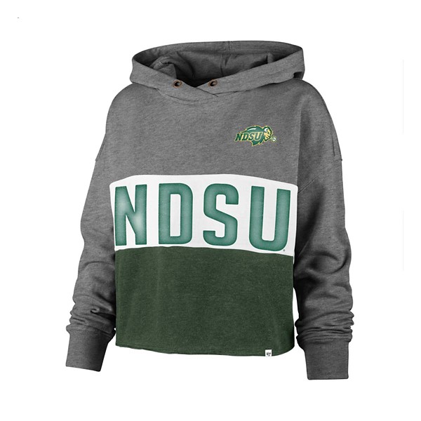 47 Brand Women's North Dakota State Bison Lizzy Cropped Hoodie product image