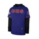 Chicago Cubs Carolina Blue Trifecta Shortstop Pullover Hooded