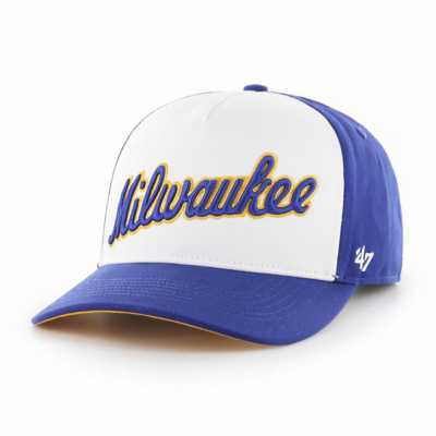 47 Brand Milwaukee Brewers City Connect Clean Up Adjustable Hat, Hotelomega Sneakers Sale Online