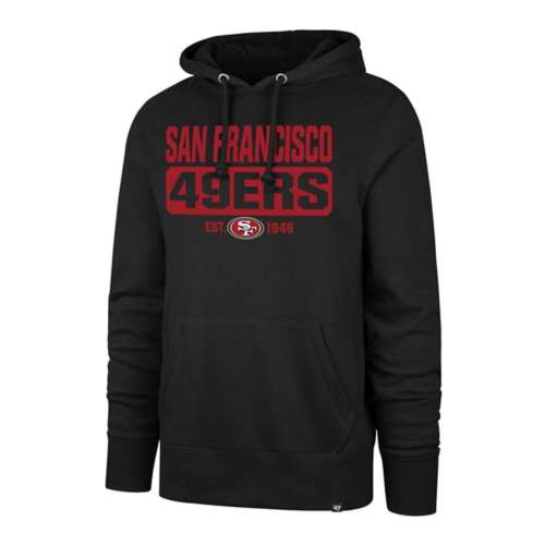 47 Brand San Francisco 49ers Headline Box Out Team Hoodie