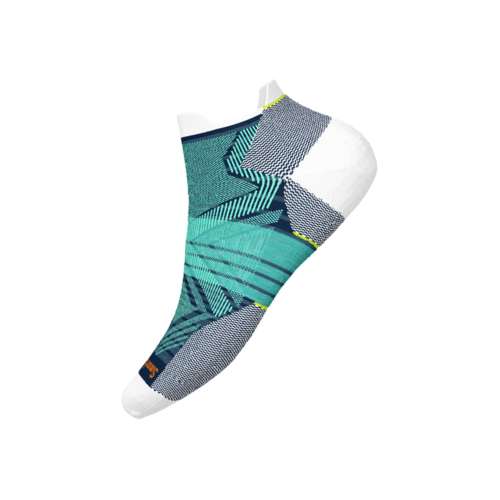 Women's Smartwool Run Zero Cushion Stripe Ankle Running Socks