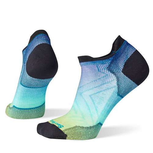 Women's Smartwool Run Zero Cushion Ombrea Ankle Running Socks
