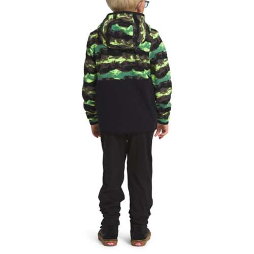 Toddler The North Face Glacier Hooded Fleece tie-front jacket